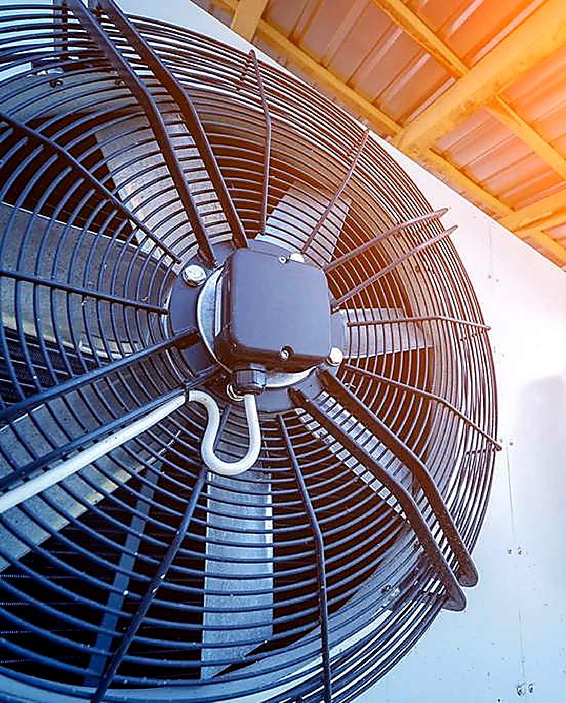 Industrial HVAC fan unit