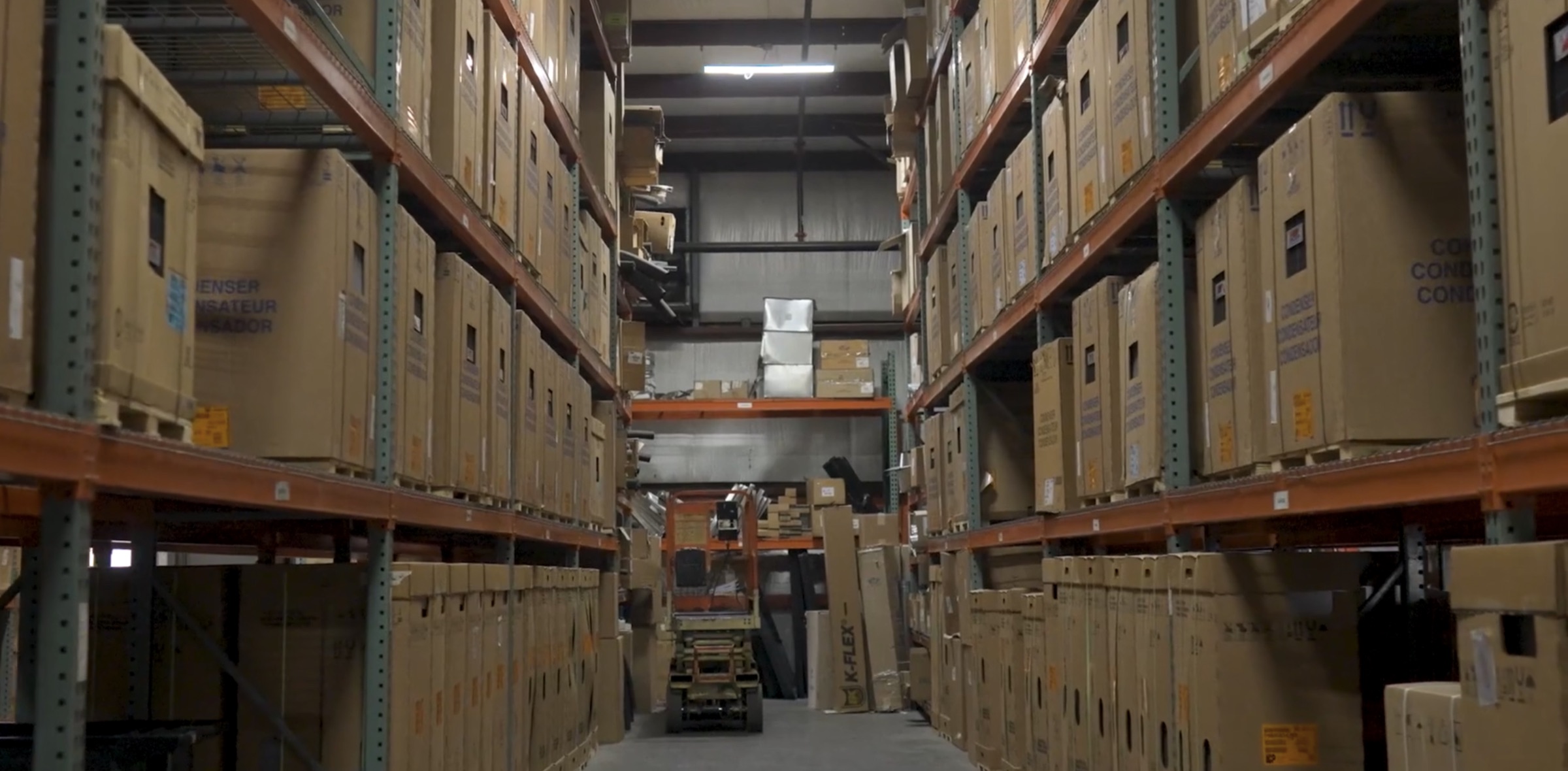 HVAC distribution warehouse